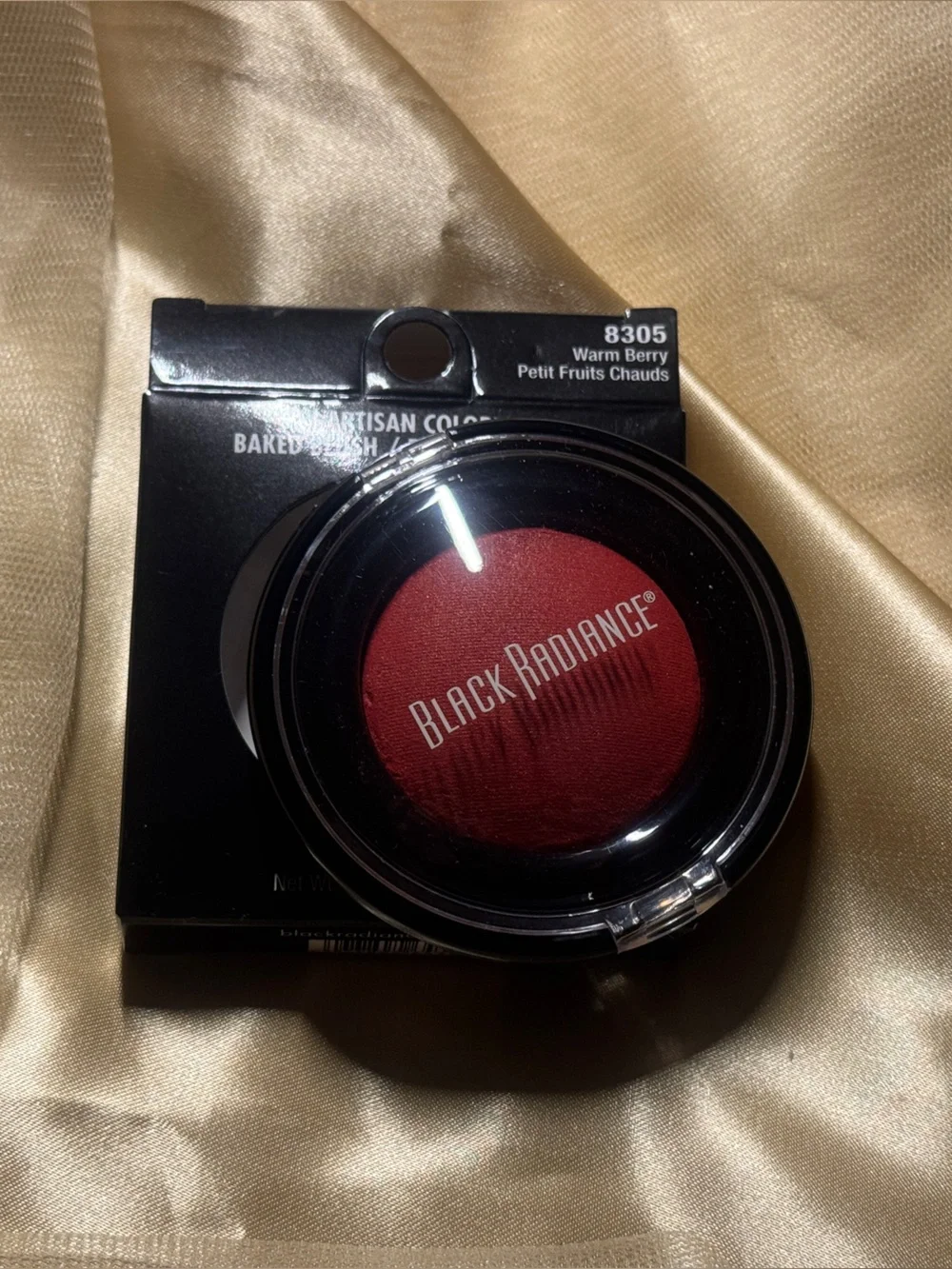 Black Radiance True Rred Warm Berry Bakes Powder Blush Brand New in Box
